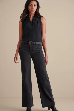 Everyday Styles|sleeveless-Soft Surroundings Akira Tank Black