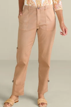 Vacation Shop|Wear Now Styles-Soft Surroundings Antigua Convertible Crop Pants Agave Green