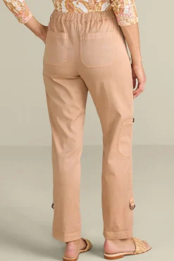 Vacation Shop|Wear Now Styles-Soft Surroundings Antigua Convertible Crop Pants Agave Green
