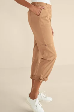 Vacation Shop|Wear Now Styles-Soft Surroundings Antigua Convertible Crop Pants Agave Green