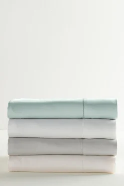 Bedding Essentials-Soft Surroundings Blissful Bamboo Sheet Set Cloud Grey