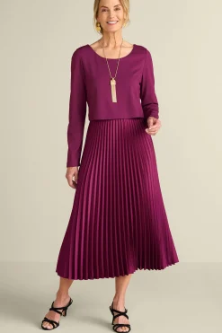 forever favorites|work to play-Soft Surroundings Cassandra Dress Jewel Green