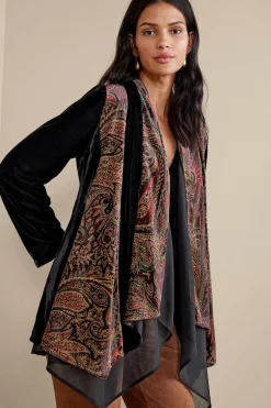 Global Artistry|Jackets & Coats-Soft Surroundings Castle Garden Jacket Paisley Multi