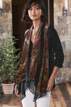 Global Artistry|Jackets & Coats-Soft Surroundings Castle Garden Jacket Paisley Multi