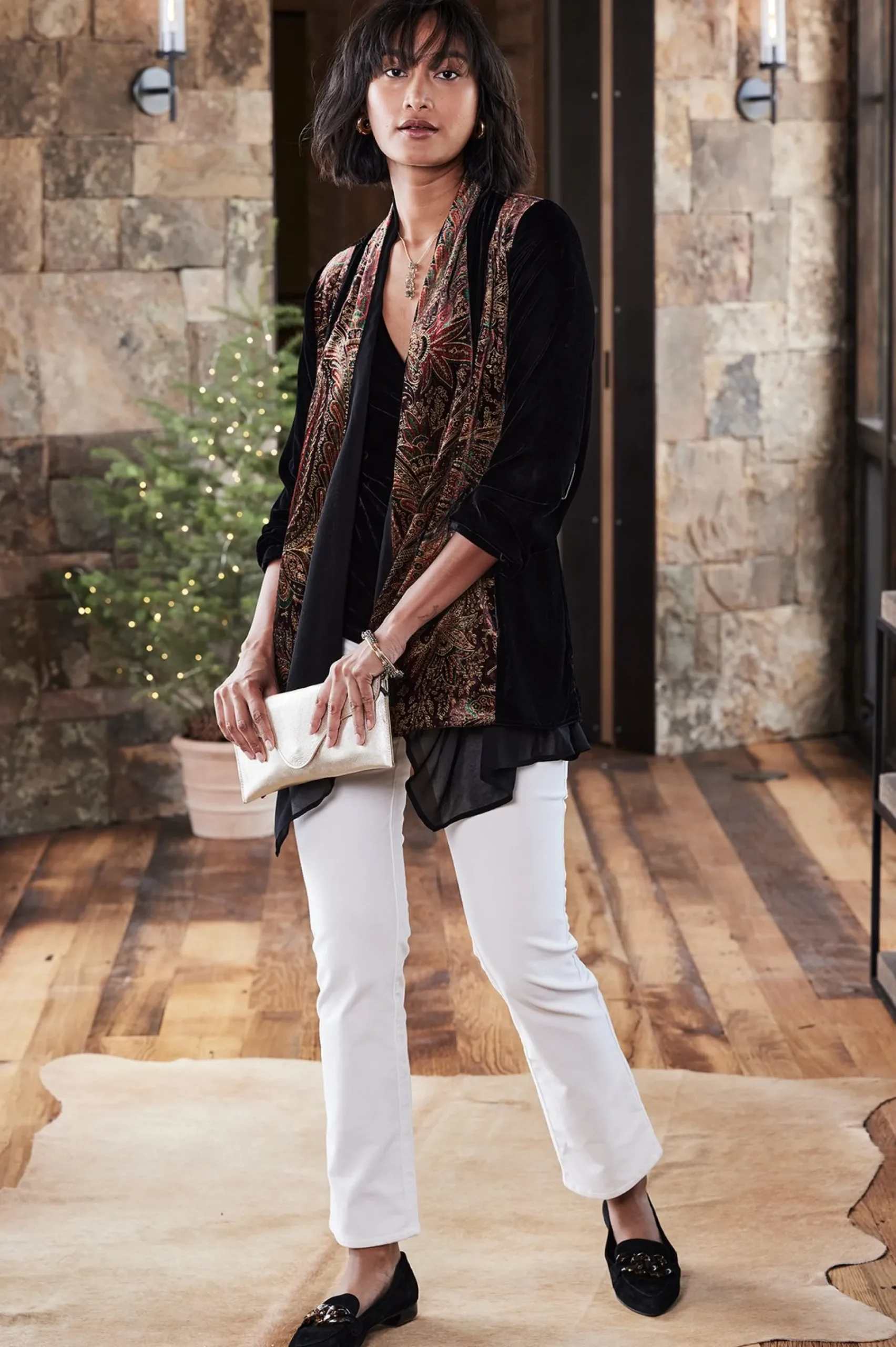 Global Artistry|Jackets & Coats-Soft Surroundings Castle Garden Jacket Paisley Multi