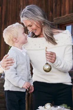 Sweaters & Cardigans|long sleeve-Soft Surroundings Christina Sweater Ivory Pearl