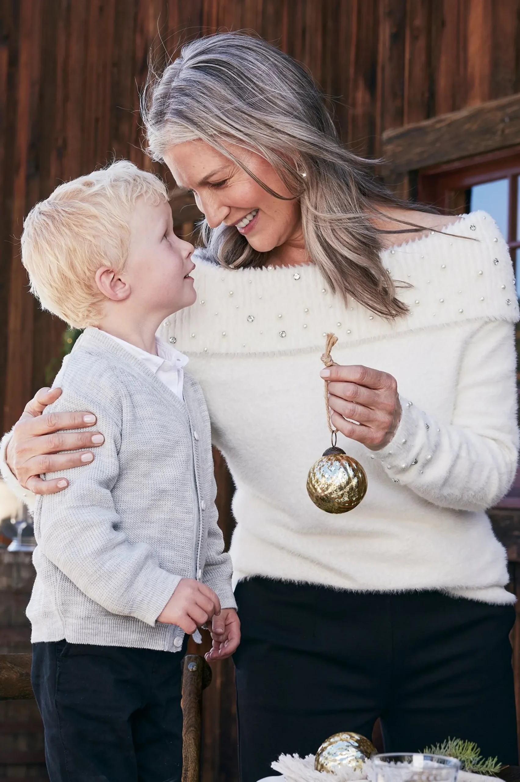 Sweaters & Cardigans|long sleeve-Soft Surroundings Christina Sweater Ivory Pearl