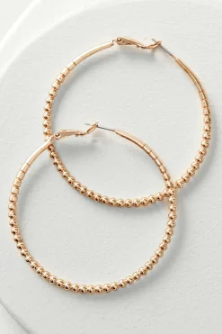Earrings|earrings-Soft Surroundings Circa Hoop Earring Silver