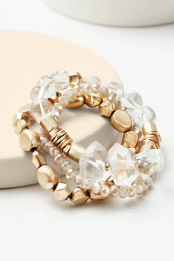Bracelets|bracelets-Soft Surroundings Cressa Bracelet Set Antique Gold