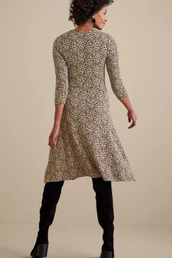 between season|solids-Soft Surroundings Damaria Dress Red Ochre