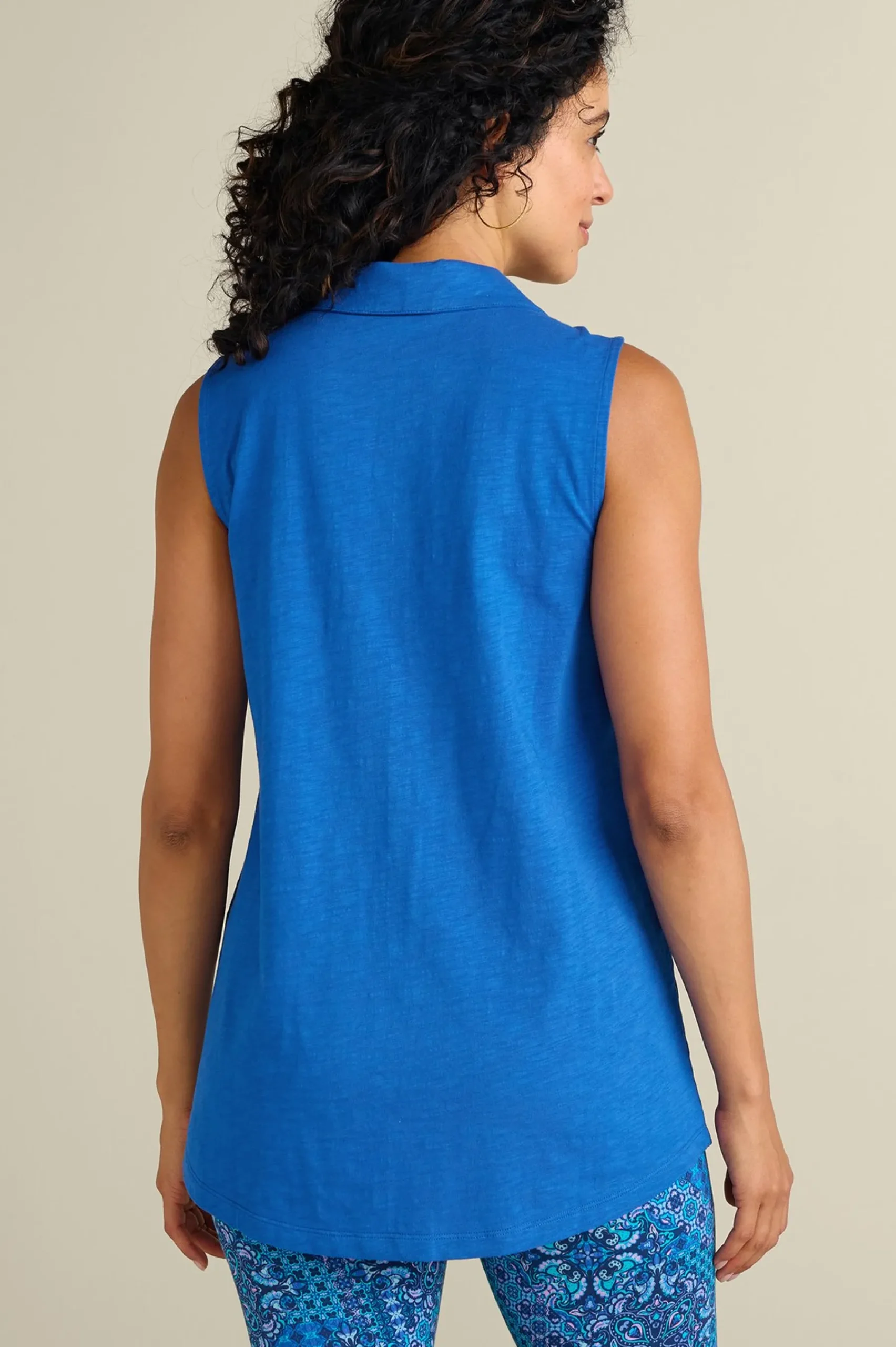 sleeveless|shirts-Soft Surroundings Danielle Sleeveless Tunic Black