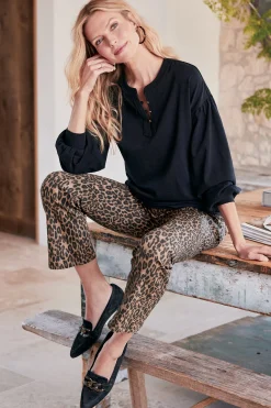 long sleeve|pullovers-Soft Surroundings Deandra Top Black