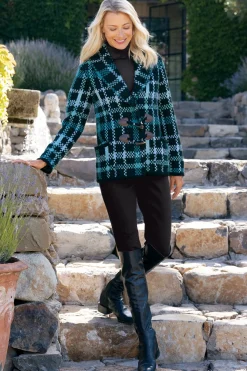 Everyday Styles|Sweaters & Cardigans-Soft Surroundings Deidre Sweater Sangria Red