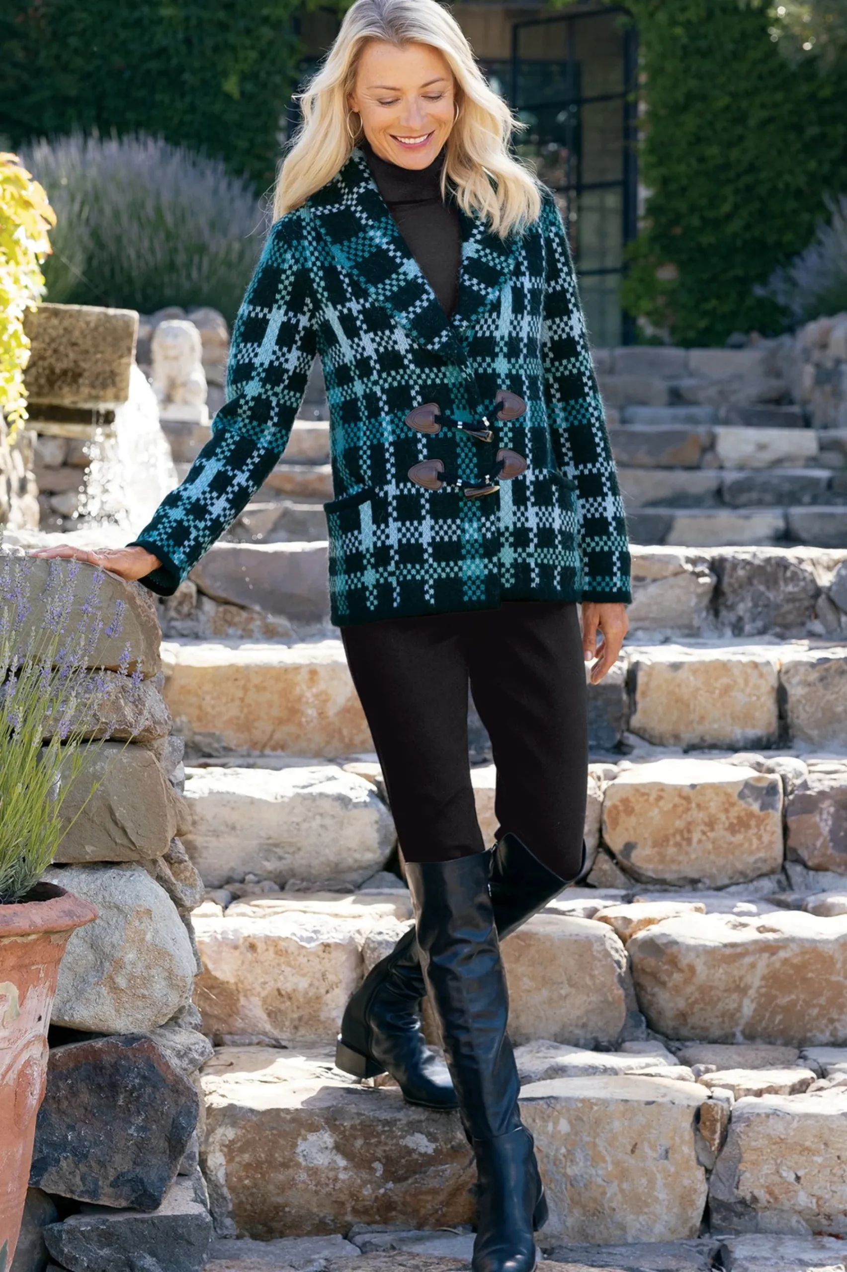 Everyday Styles|Sweaters & Cardigans-Soft Surroundings Deidre Sweater Sangria Red