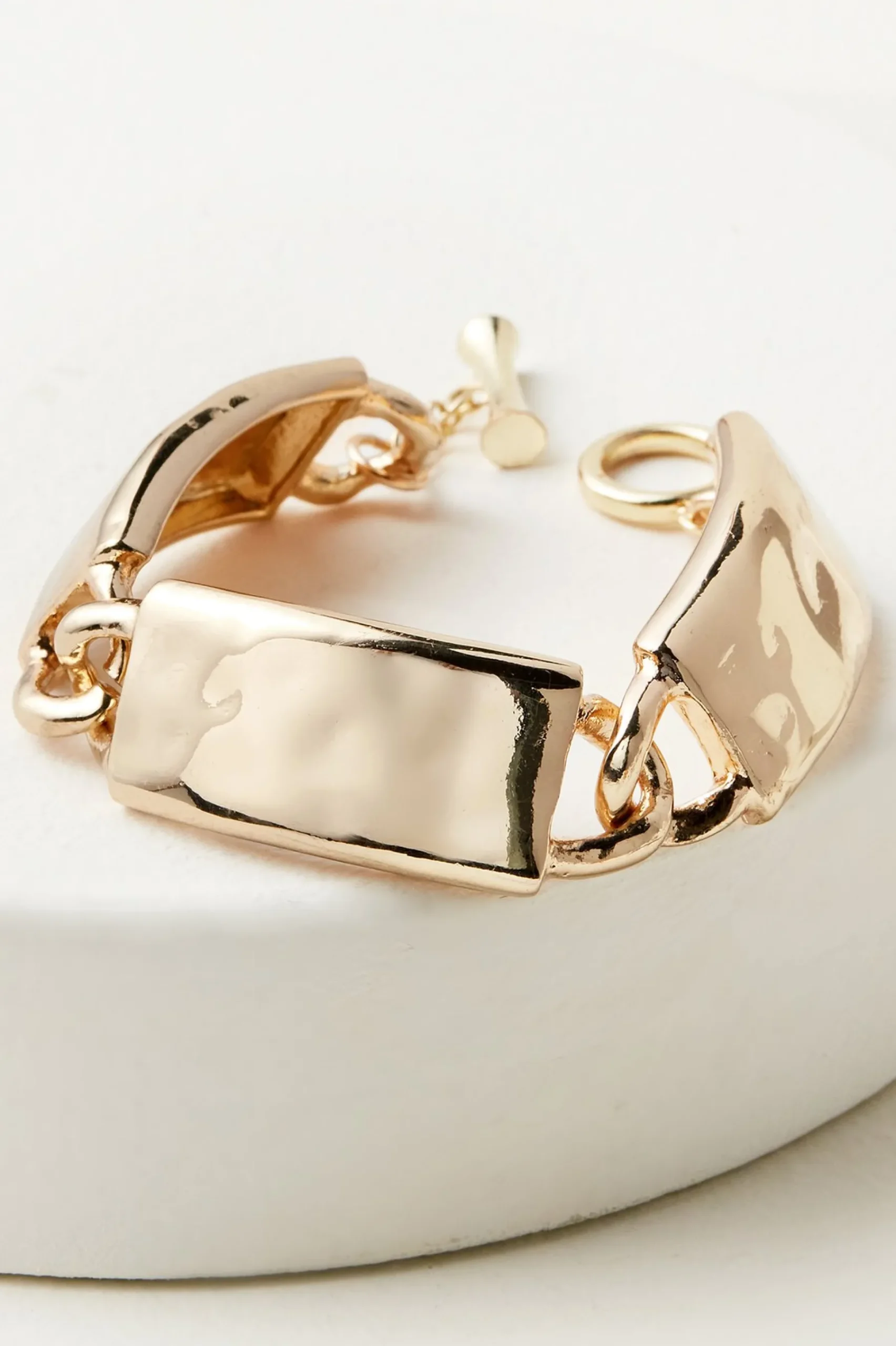 Bracelets|bracelets-Soft Surroundings Francesca Large Toggle Bracelet Silver