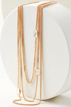 Necklaces|necklaces-Soft Surroundings Gretta Layered Necklace Gold