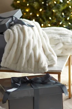 pillows|blankets & throws-Soft Surroundings La Parisienne Gift Box Bundle Ivory