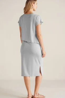 solids|mid-length-Soft Surroundings Mykonos Dress Black