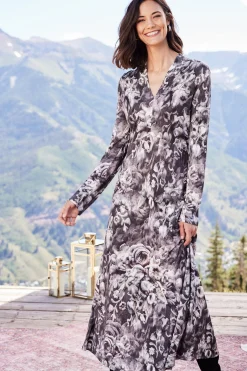 occasion dresses|maxi-Soft Surroundings Naima Dress Navy