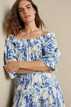 patterned|maxi-Soft Surroundings Rosana Maxi Dress Wisteria