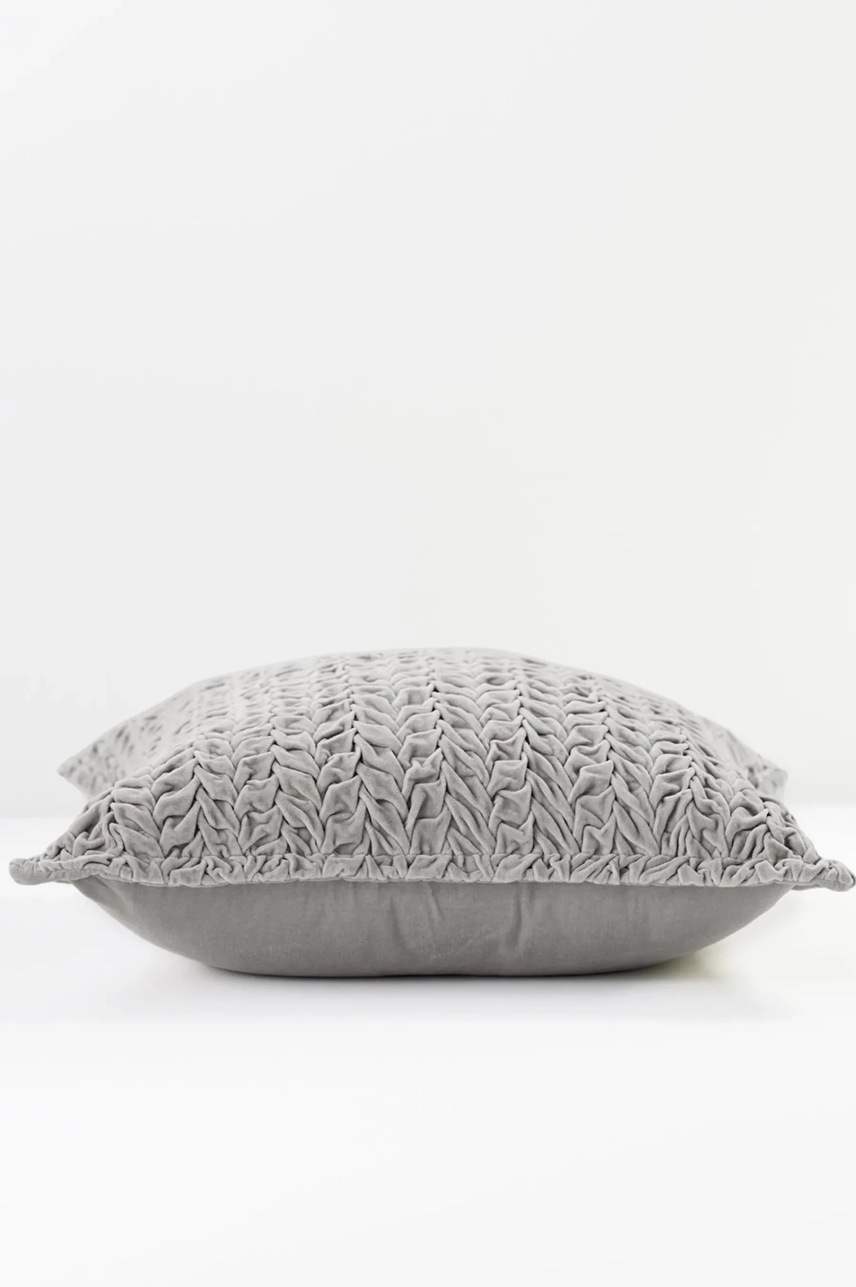 Decorative Pillows|pillows-Soft Surroundings Trenza Square Pillow Grey