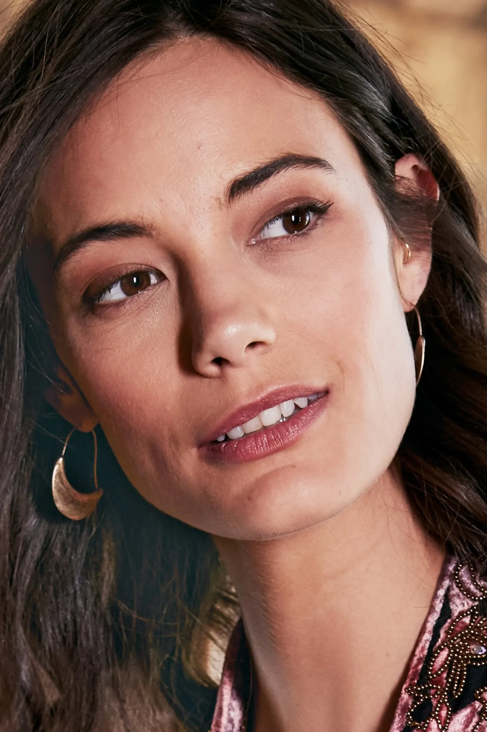 Earrings|earrings-Soft Surroundings Valeria Hanging Earring Silver