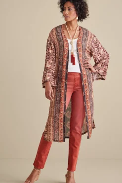 Global Artistry|Jackets & Coats-Soft Surroundings Veneto Topper Multi Abstract
