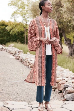 Global Artistry|Jackets & Coats-Soft Surroundings Veneto Topper Multi Abstract