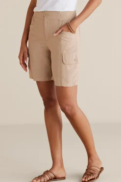 Shorts|shorts-Soft Surroundings Women Bayside Shorts Taupe