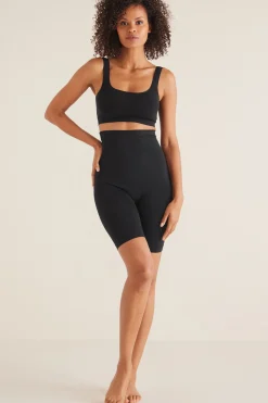 shapewear|Shapewear-Soft Surroundings YUMMIE® High Waist Thigh Shaper Short Black
